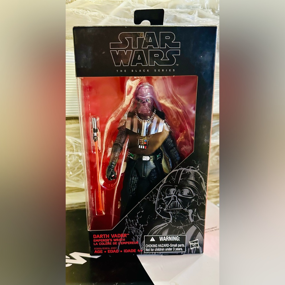 Star Wars The black series Darth Vader figurine. Brand new never opened!